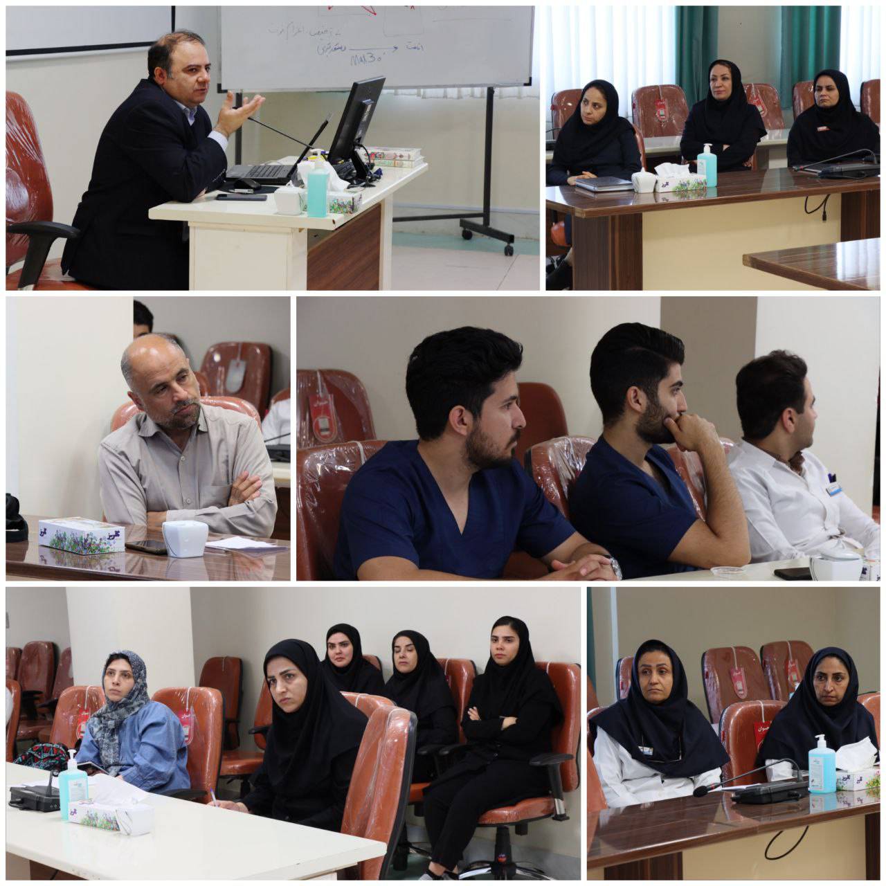 برگزاری کنفرانس علمی Patient flow in   emergency department در مرکز آموزشی پژوهشی و درمانی حکیم
